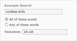 Search Example