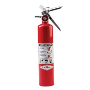 Amerex® 2 1/2 lb. ABC Multipurpose Dry Chemical Fire Extinguisher with Wall Bracket