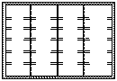 4 Adjustable Compartments w/9 Dividers